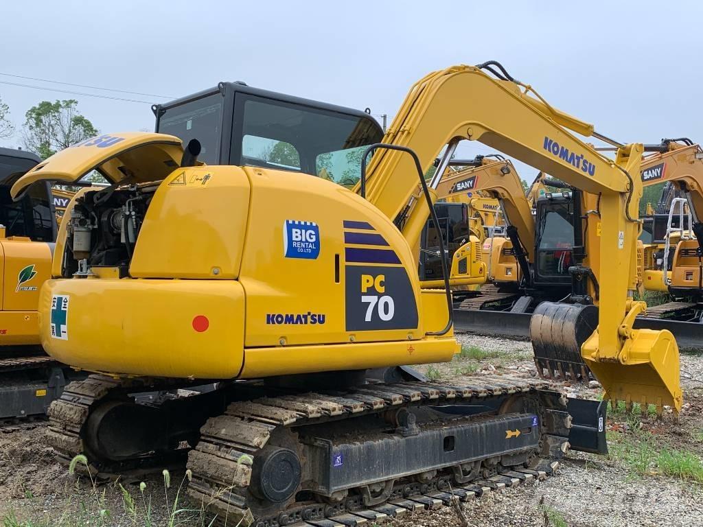 Komatsu PC 70 Midikaivukoneet 7t - 12t