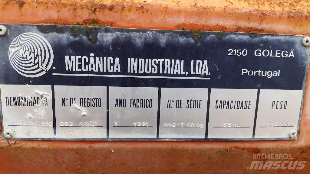  Betomil 550 L Betoninsekoitin