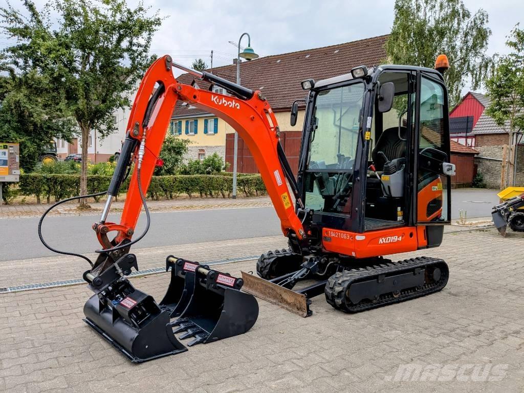 Kubota KX 019-4 Minikaivukoneet < 7t