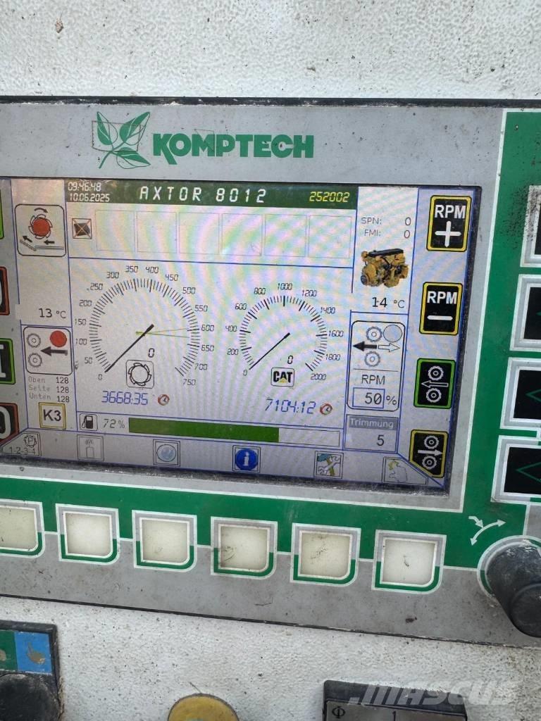Komptech Axtor 8012 Juontokoneet