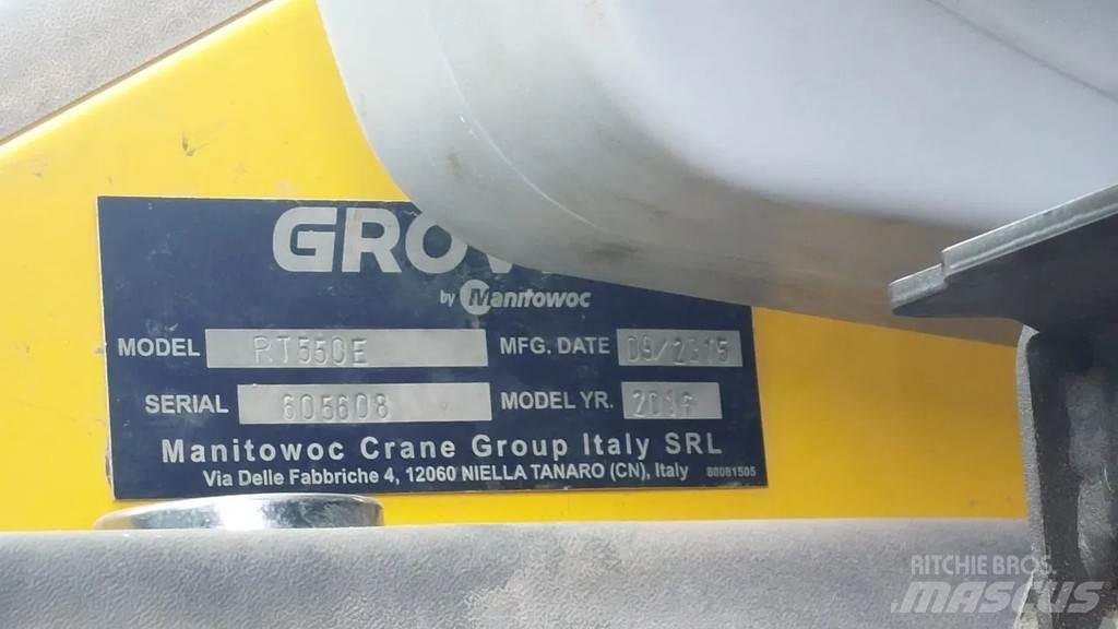 Grove RT 550E RT-nosturit