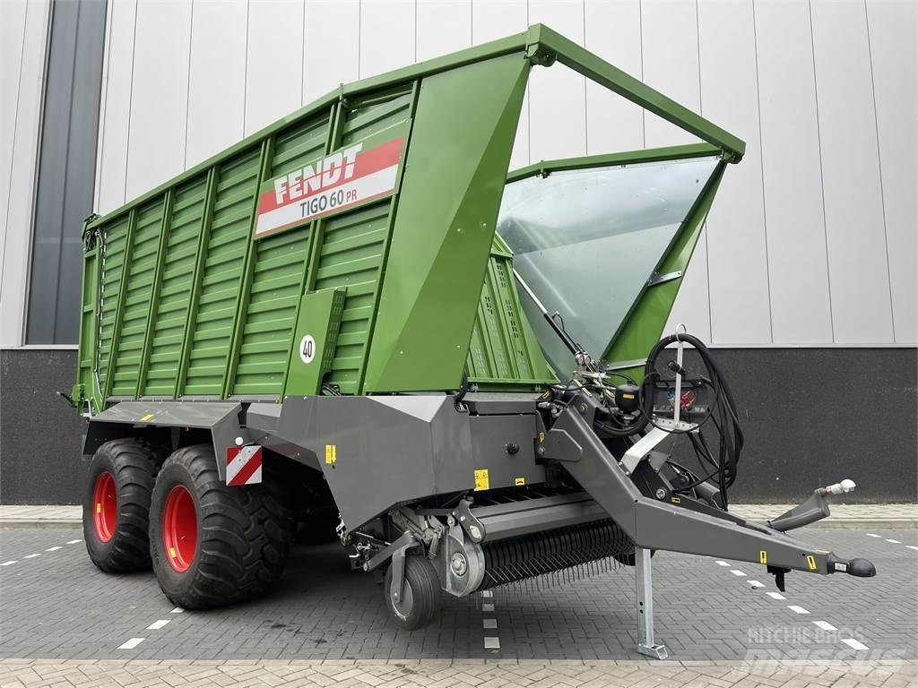 Fendt Tigo 60 PR Keräävät noukinvaunut ja silppurivaunut