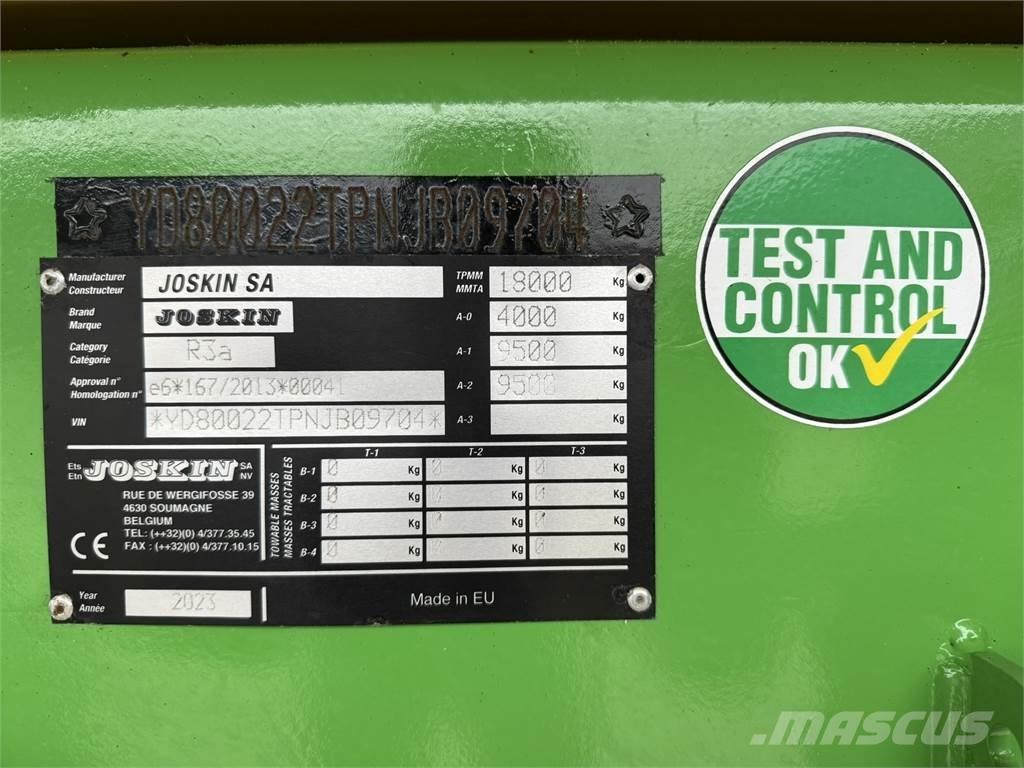 Joskin KTP 22/50 Eläinkuljetusperävaunut