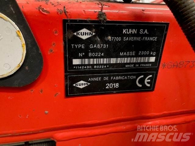 Kuhn GA 8731 hark Pöyhimet ja haravat