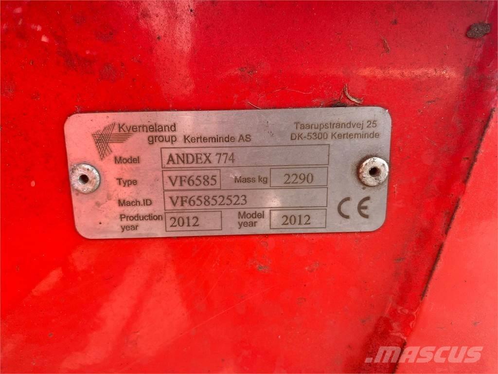 Vicon andex 774 Pöyhimet ja haravat