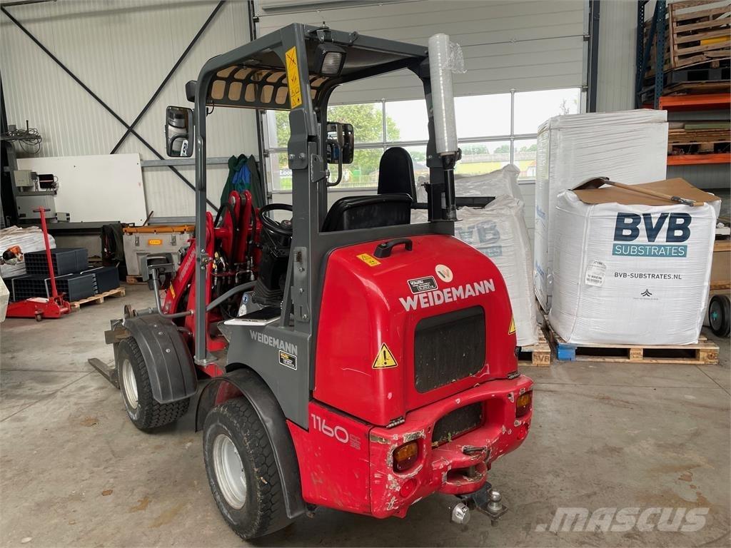 Weidemann 1160cx35 Etukuormaimet ja kaivuulaitteet