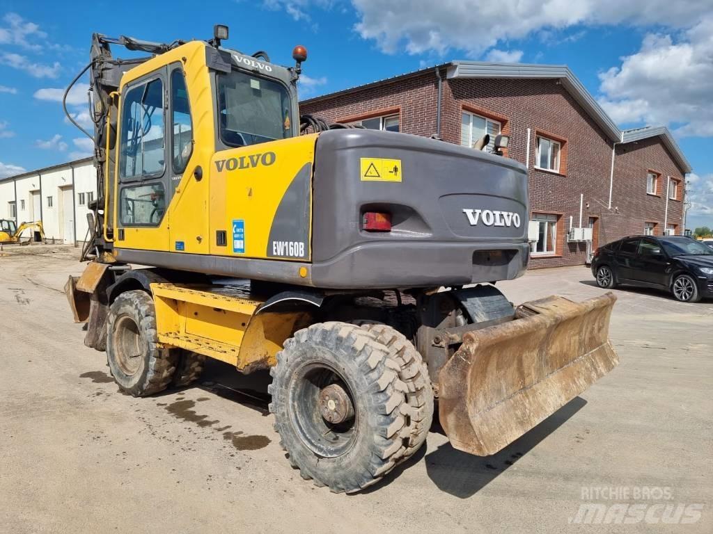 Volvo EW 160 B Pyöräkaivukoneet