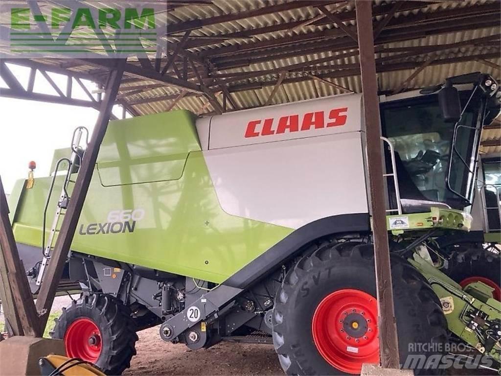 CLAAS lexion 660 Leikkuupuimurit