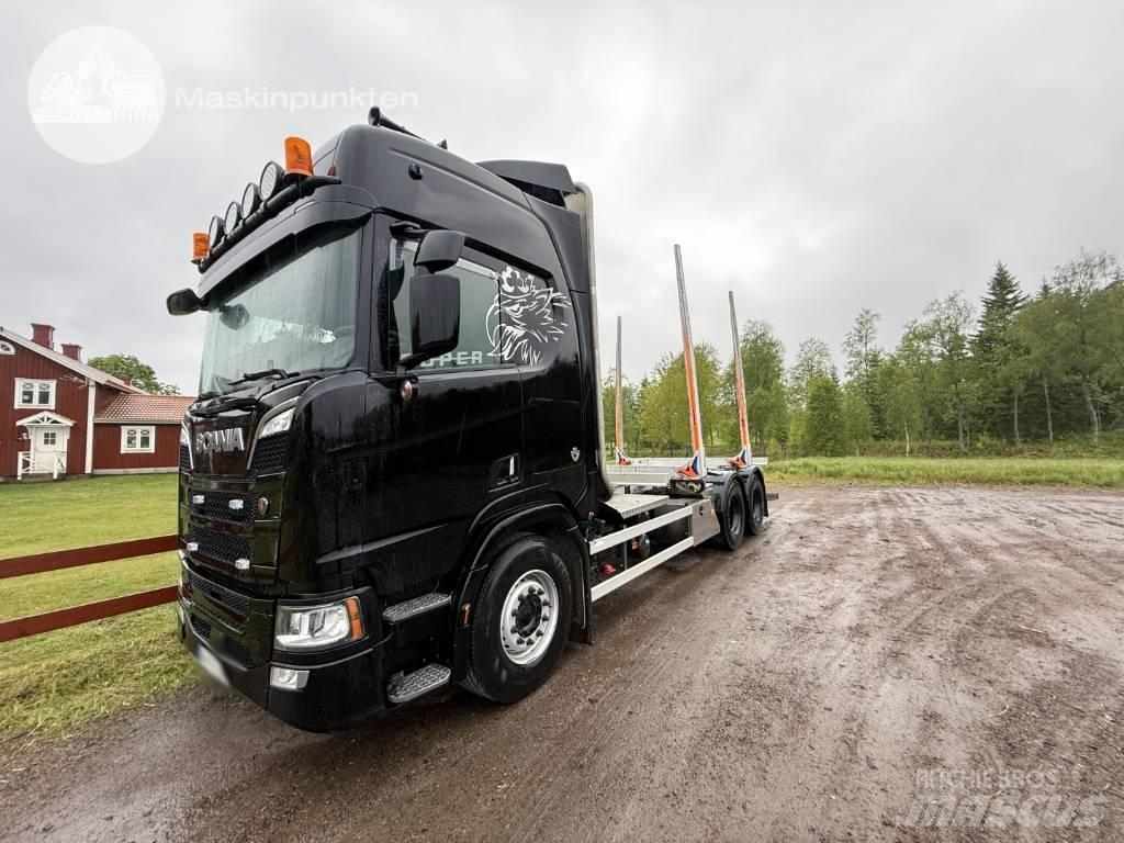 Scania R 580 Puuautot