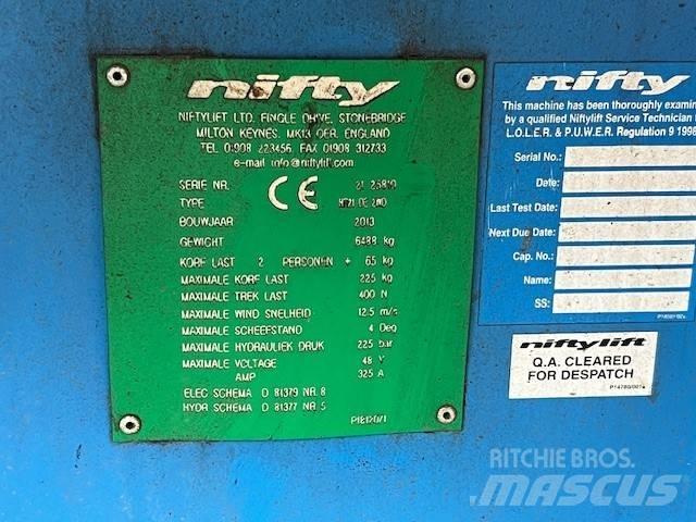 Niftylift HR 21 D E Kuukulkijat