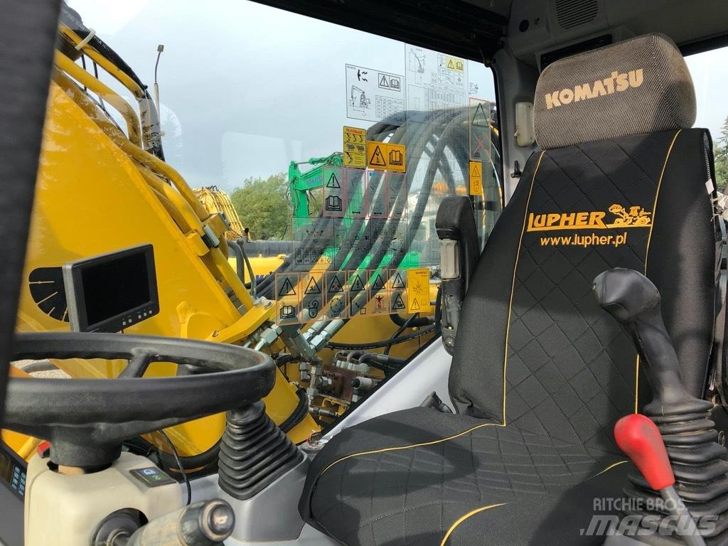 Komatsu PW180-7EO Pyöräkaivukoneet
