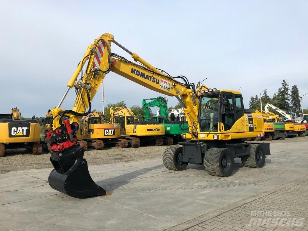 Komatsu PW180-7EO Pyöräkaivukoneet