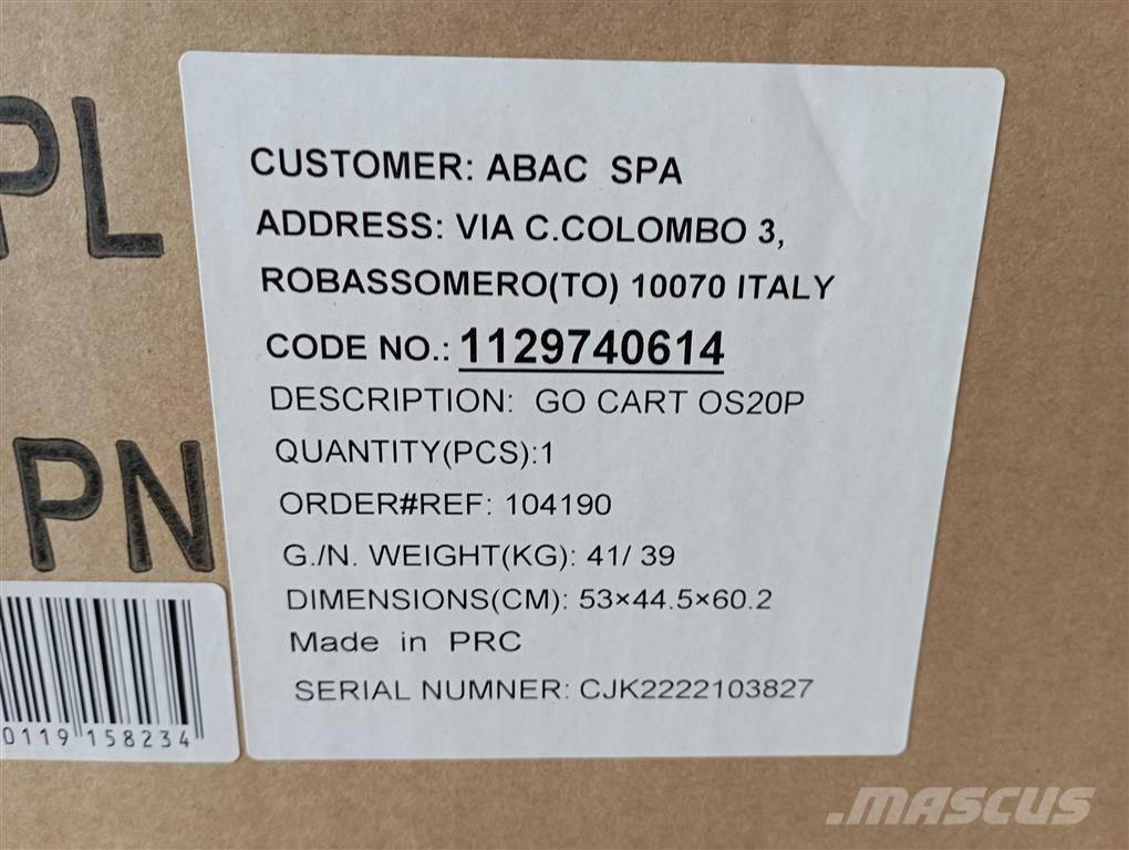  ABAC GO CART OS20P Kompressorit