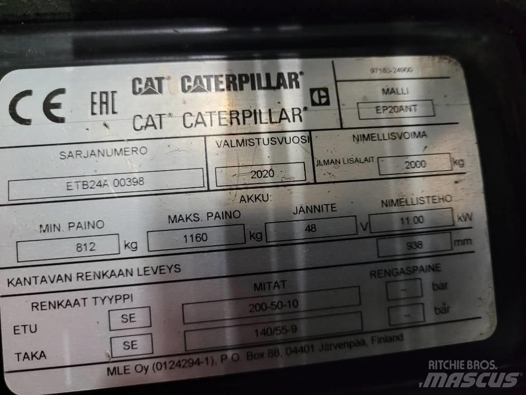 CAT EP20ANT Sähkötrukit