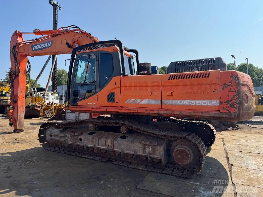 Doosan DX 380 LC Telakaivukoneet