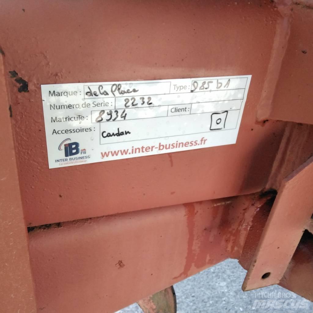 Delaplace D85BA Kippiperävaunut