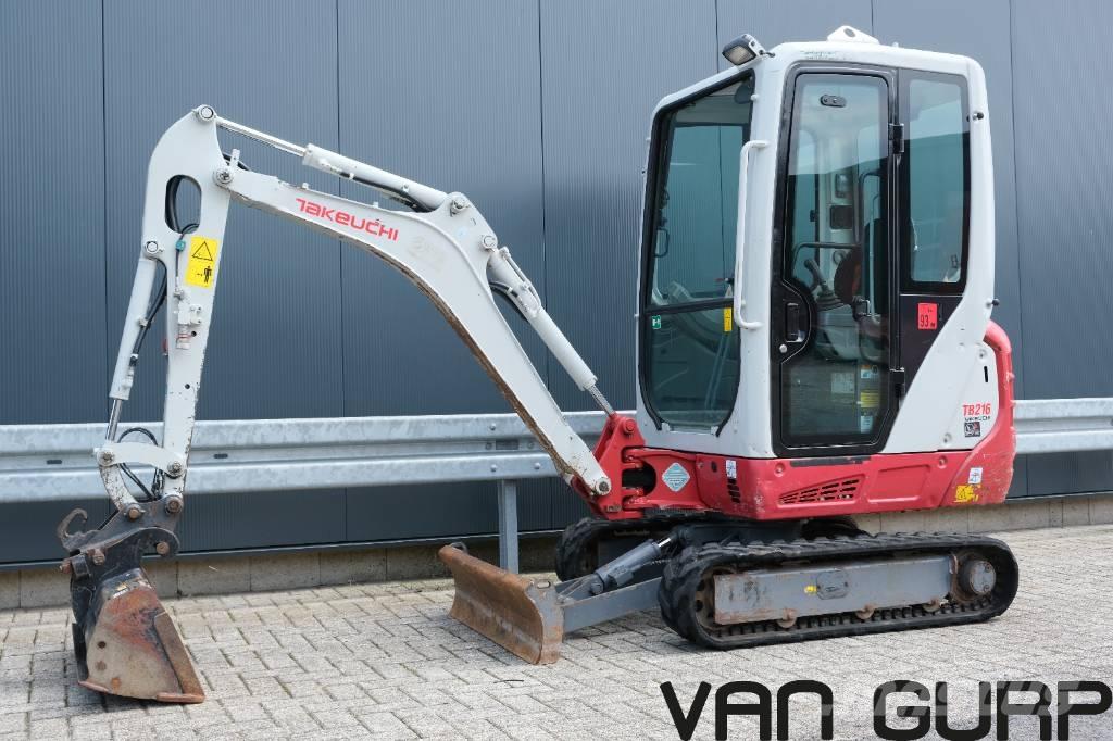 Takeuchi TB216 | 2018 Minikaivukoneet < 7t