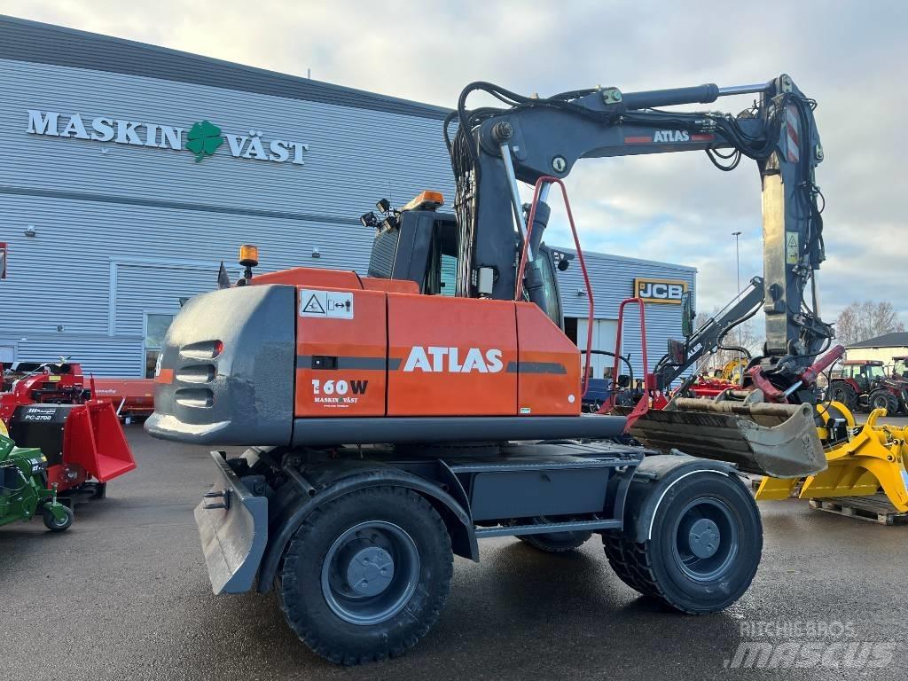 Atlas 160 W Pyöräkaivukoneet
