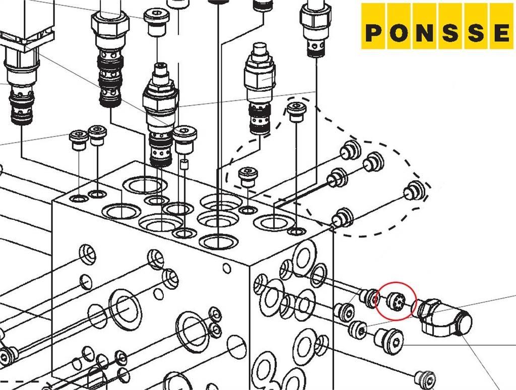 Ponsse 0060663 Hydrauliikka