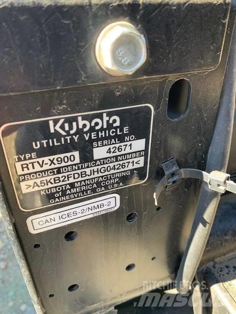 Kubota X900 Mönkijät
