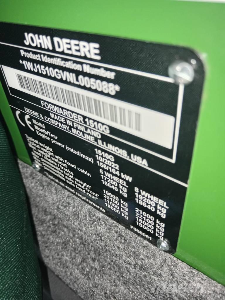 John Deere 1510 G Kuormatraktorit