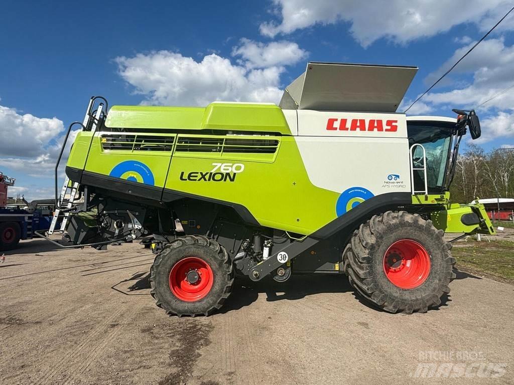 CLAAS Lexion 760 Leikkuupuimurit