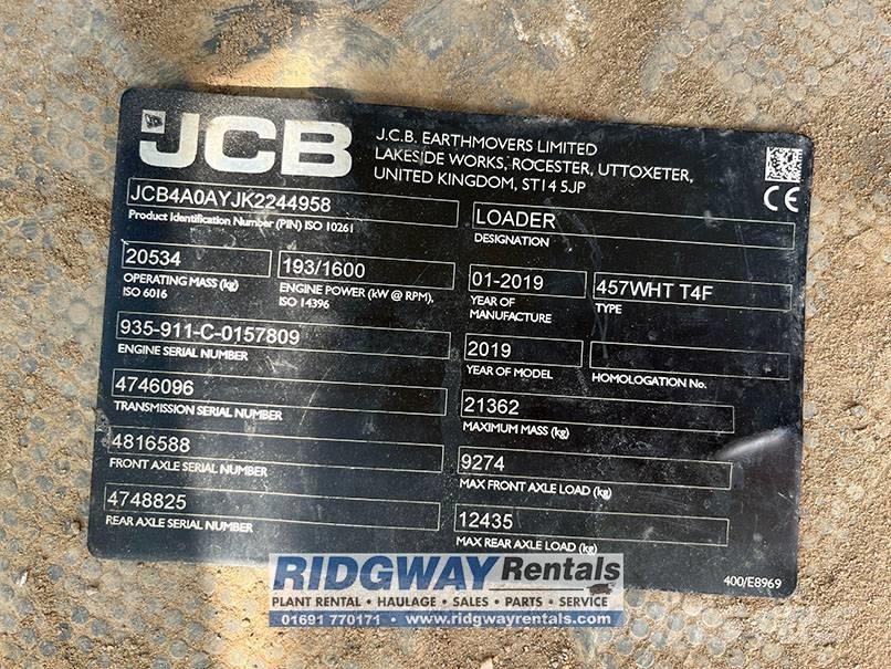 JCB 457 Pyöräkuormaajat