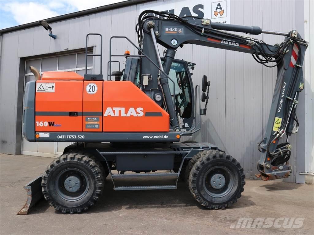 Atlas 160W-BLUE Pyöräkaivukoneet