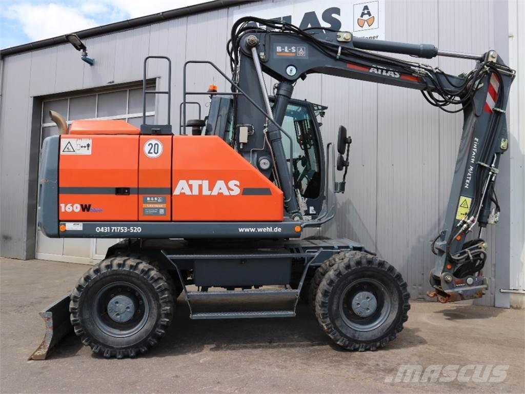 Atlas 160W-BLUE Pyöräkaivukoneet