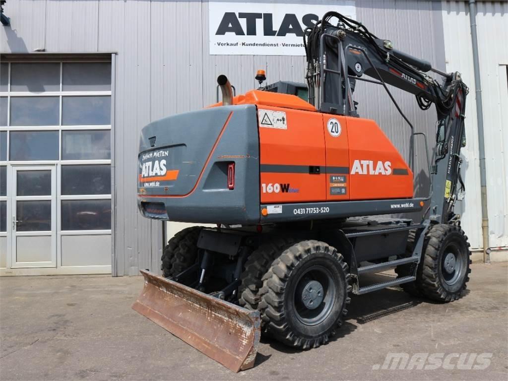 Atlas 160W-BLUE Pyöräkaivukoneet