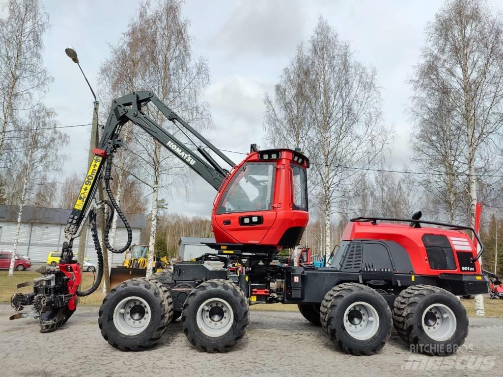 Komatsu 901 XC Harvesterit