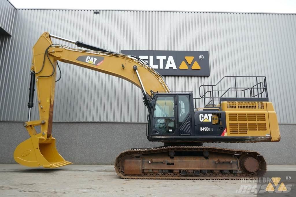 CAT 349D2L Telakaivukoneet
