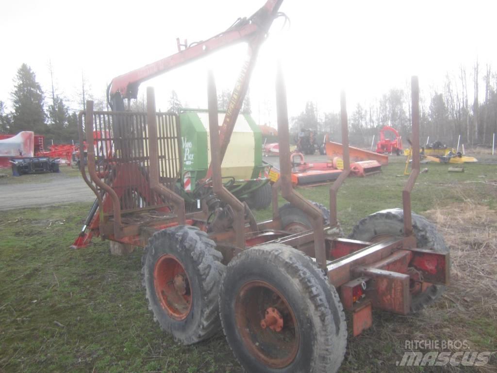 Patu 500 + Metsäkärry Metsäperävaunut