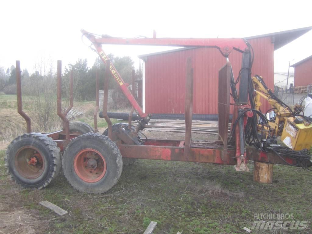 Patu 500 + Metsäkärry Metsäperävaunut