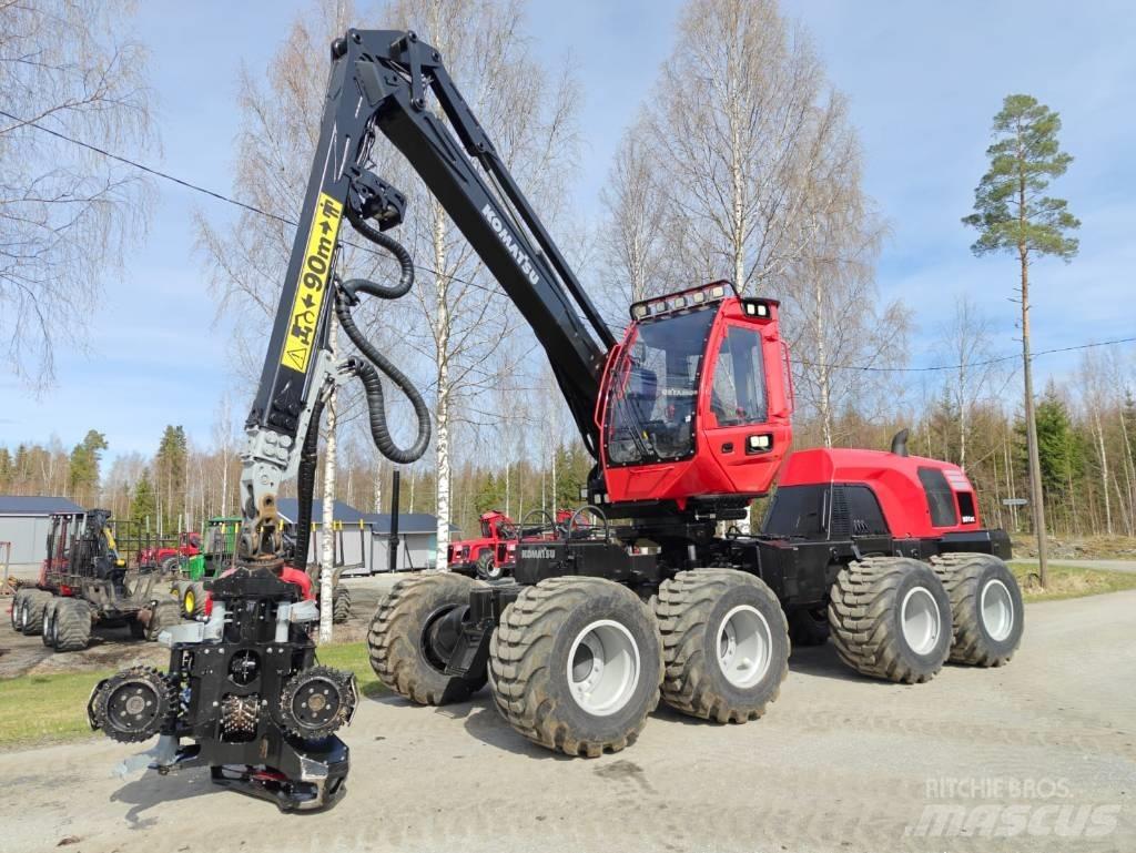 Komatsu 901 XC Harvesterit
