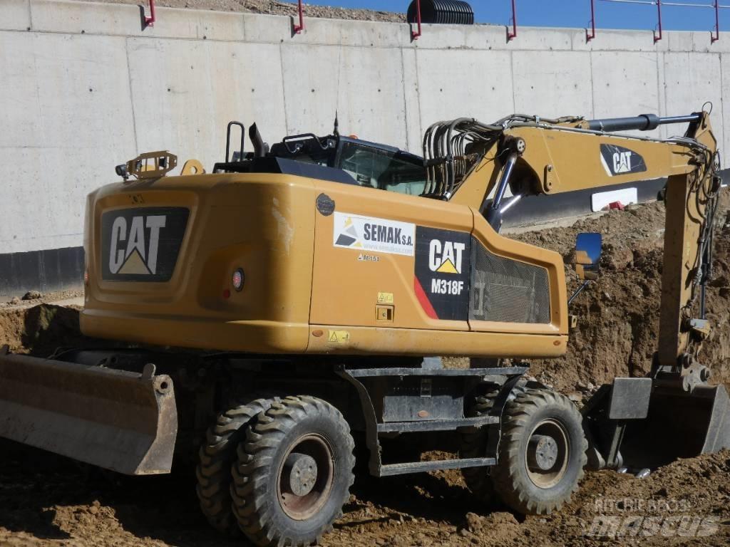 CAT M 318 F Pyöräkaivukoneet