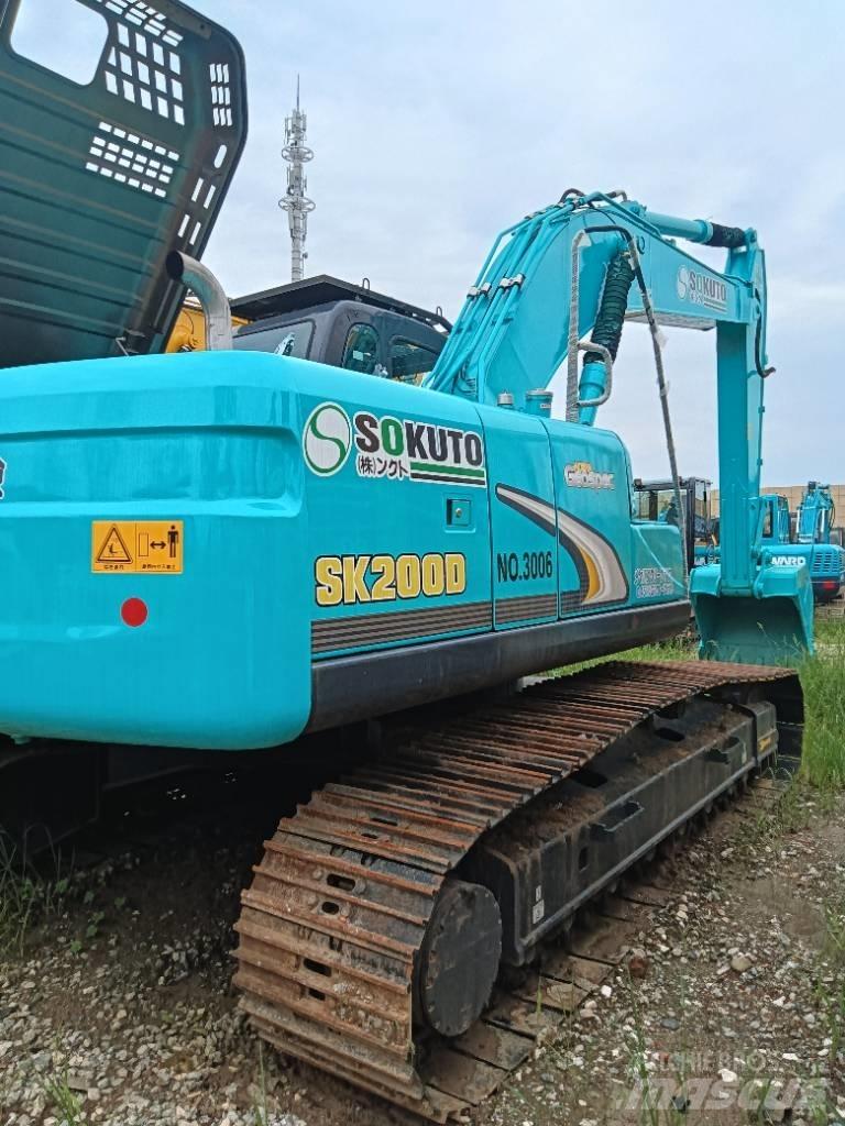 Kobelco SK 200 Midikaivukoneet 7t - 12t