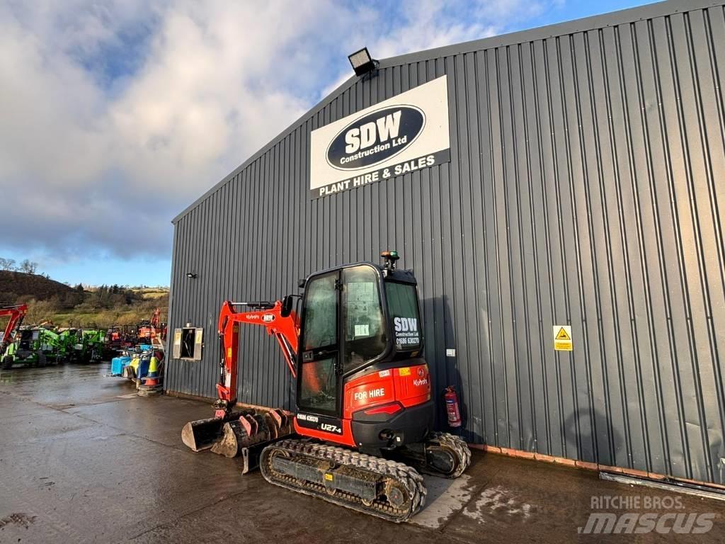 Kubota U 27-4 Minikaivukoneet < 7t
