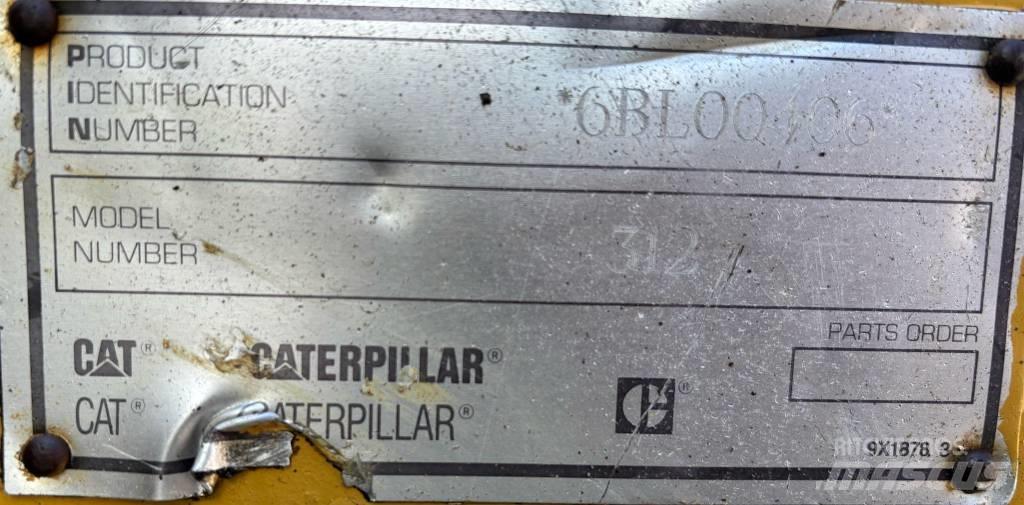 CAT 312 Telakaivukoneet