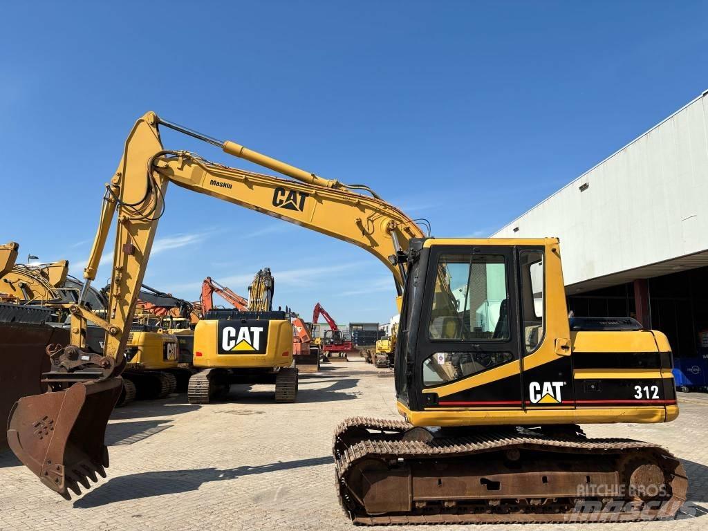CAT 312 Telakaivukoneet