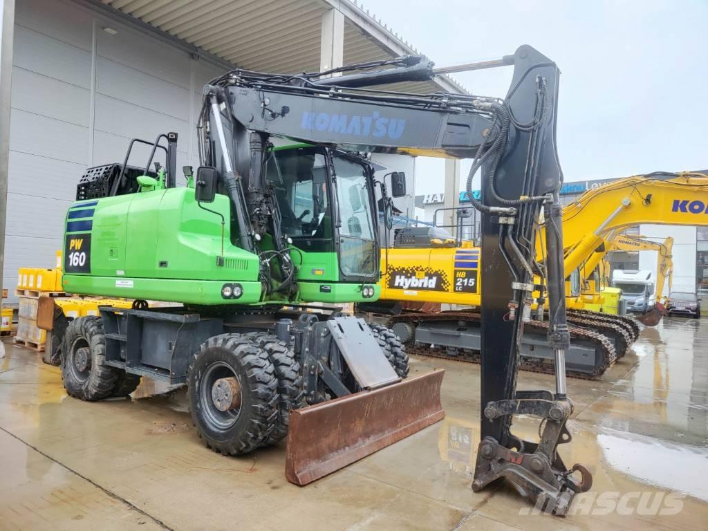 Komatsu PW 160-11 Pyöräkaivukoneet