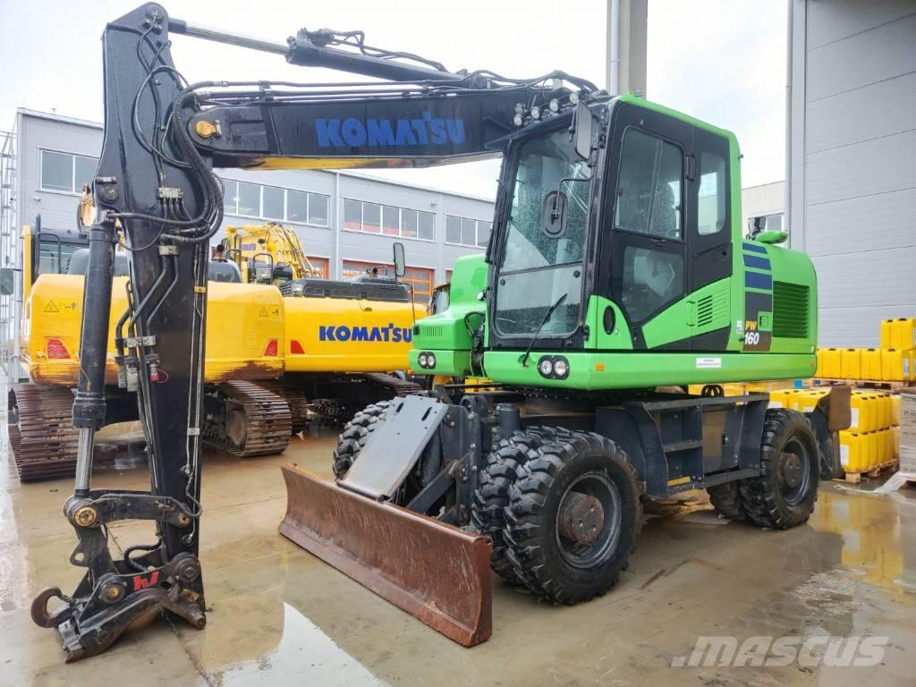 Komatsu PW 160-11 Pyöräkaivukoneet