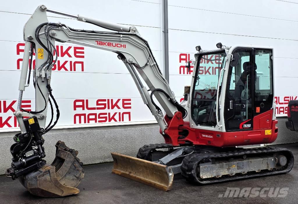 Takeuchi TB 260 Minikaivukoneet < 7t