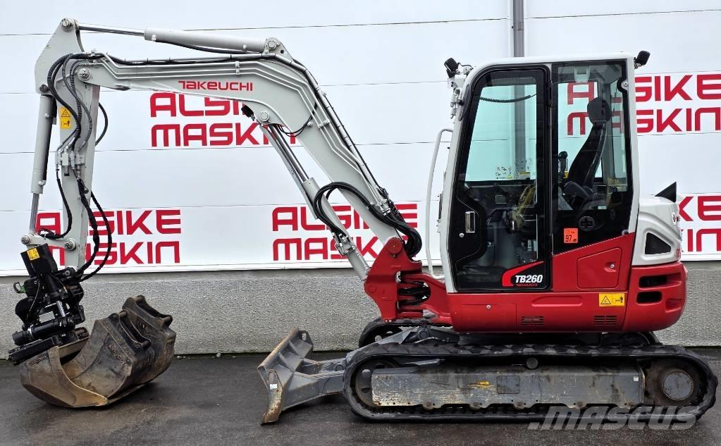 Takeuchi TB 260 Minikaivukoneet < 7t