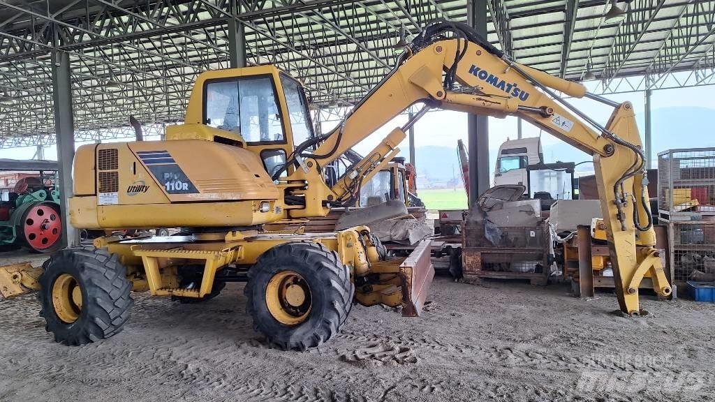 Komatsu PW 110 Pyöräkaivukoneet