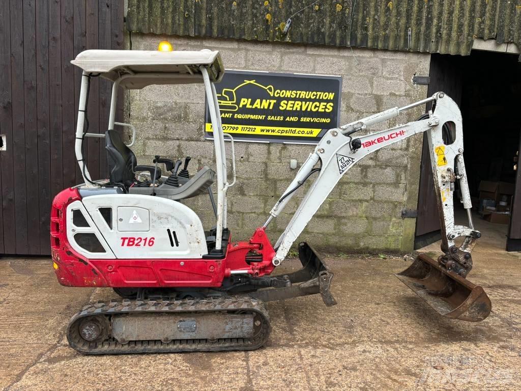 Takeuchi TB 216 Minikaivukoneet < 7t