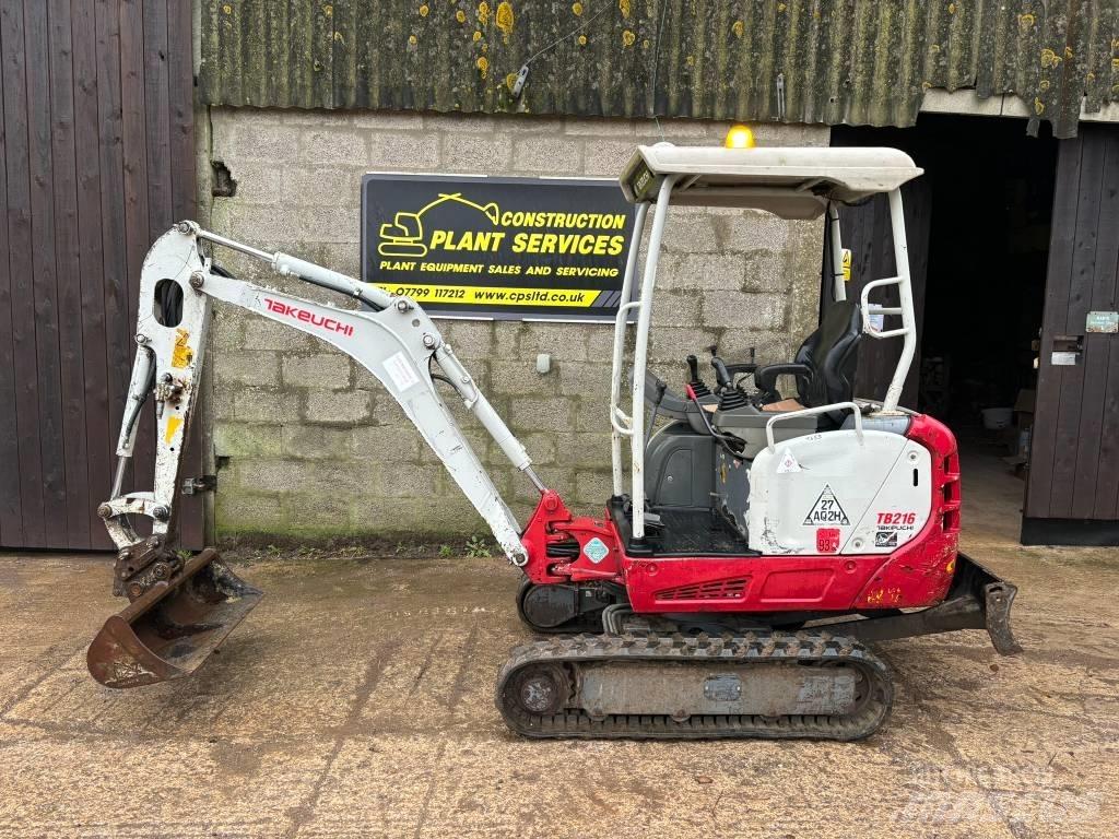 Takeuchi TB 216 Minikaivukoneet < 7t