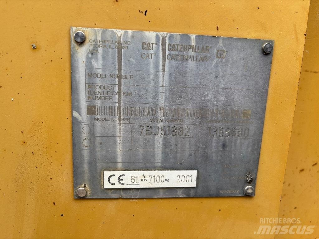 CAT 908 Pyöräkuormaajat