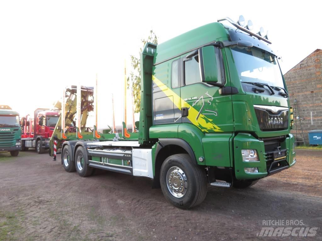 MAN 33.480 Puuautot