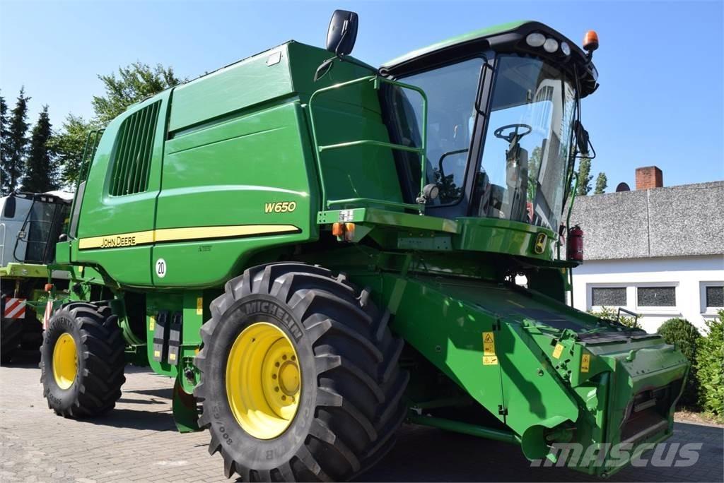 John Deere W 650 Leikkuupuimurit